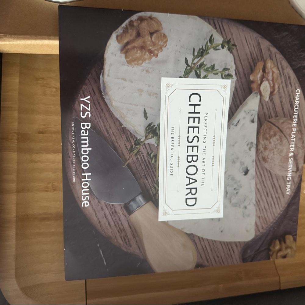 Cheese Board Set - Natural Brown